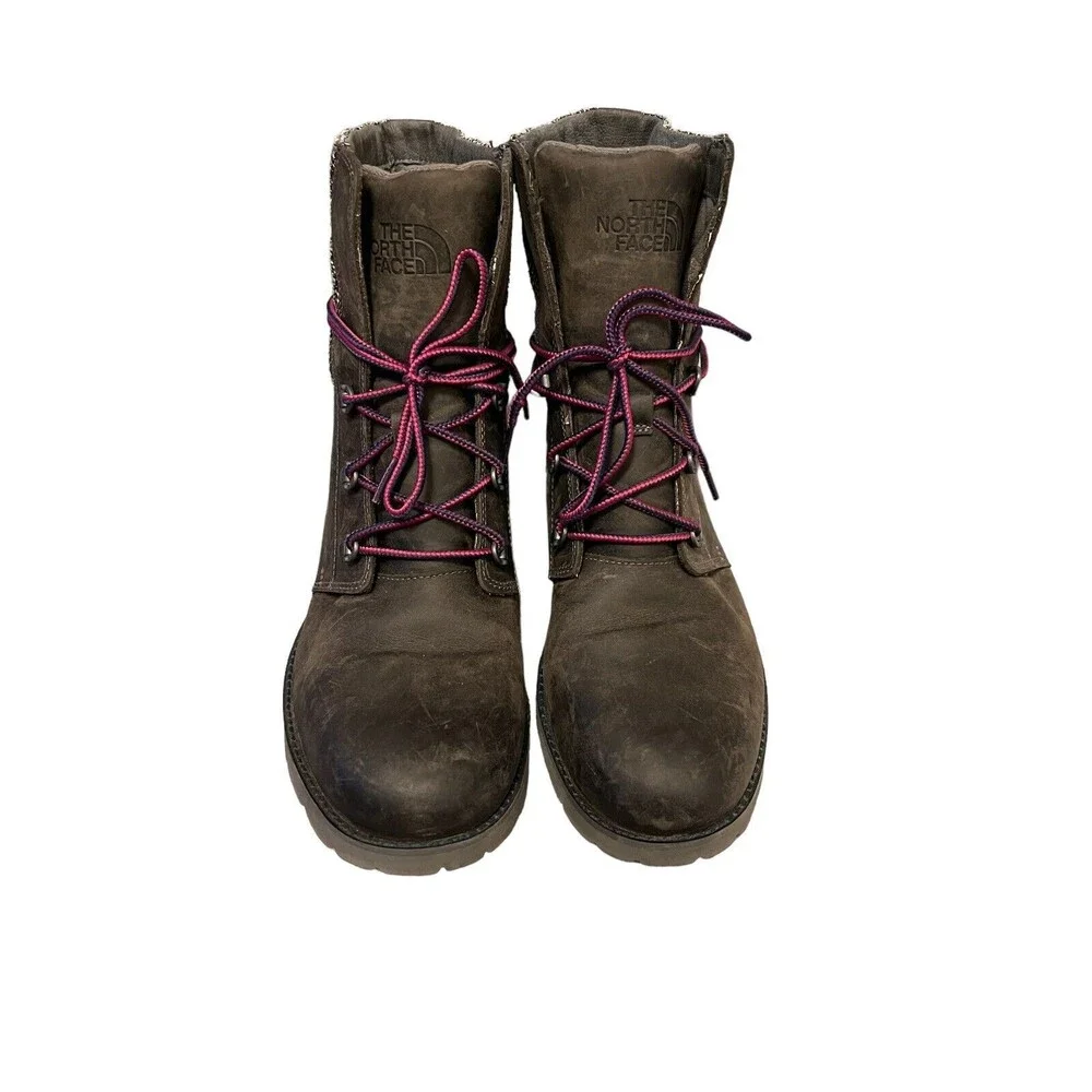 The North Face Ballard Lace Winter Boots,‎ Dark Grey, Womens 10.5 M
